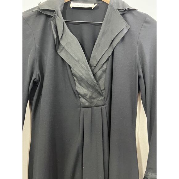 Anne Fontaine Laurence Dress 40 Academia Witchy Victorian Luxury Minimalist 90s - Picture 7 of 15